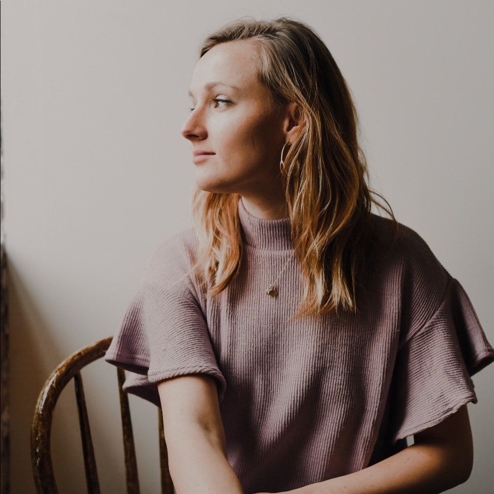 Dusty Lavender Sweater Dress